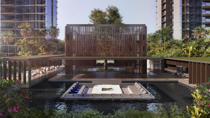 Parc Esta - sunken pool
